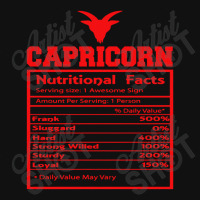 Capricorn Nutrition Facts Baby Beanies | Artistshot