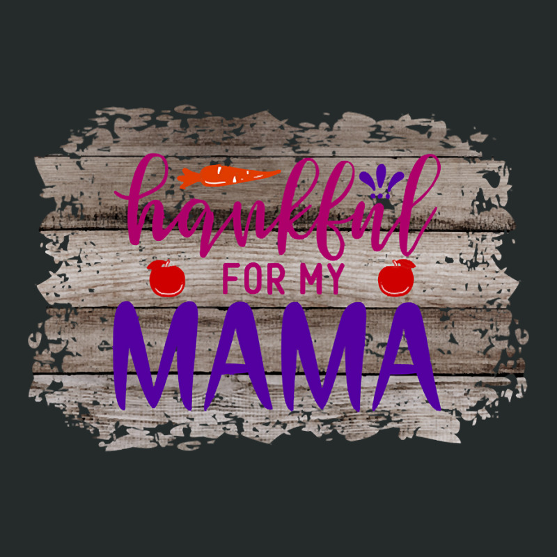 Thanksgiving For My Mama (2) Women's Triblend Scoop T-shirt by Kemriban527 | Artistshot