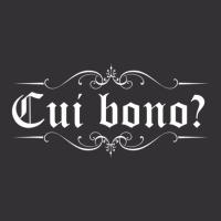 Latin Saying Cui Bono Vintage Hoodie | Artistshot