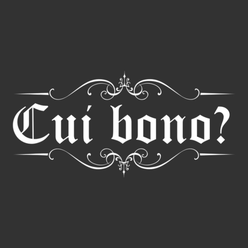 Latin Saying Cui Bono Baby Bodysuit by cm-arts | Artistshot