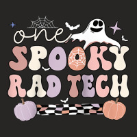 Spooky Radiology Tech Halloween Rad Technologist Rad Tech Raglan Baseb Ladies Fitted T-shirt | Artistshot