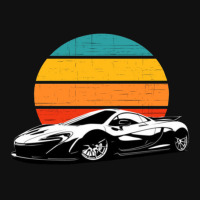 Sunset Supercar Products Portrait Canvas Print | Artistshot