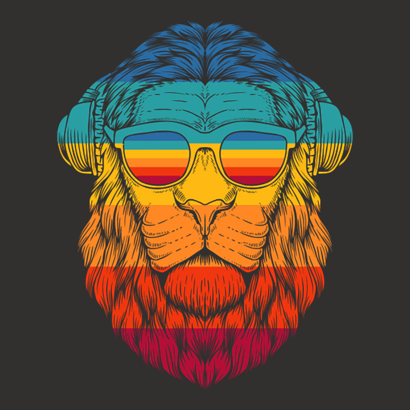 Vintage Lion At Sunglasses Champion Hoodie | Artistshot