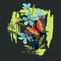 Native Pollinator Gardens Colorful Native Wildflowers With Beetle And  Women's Triblend Scoop T-shirt | Artistshot