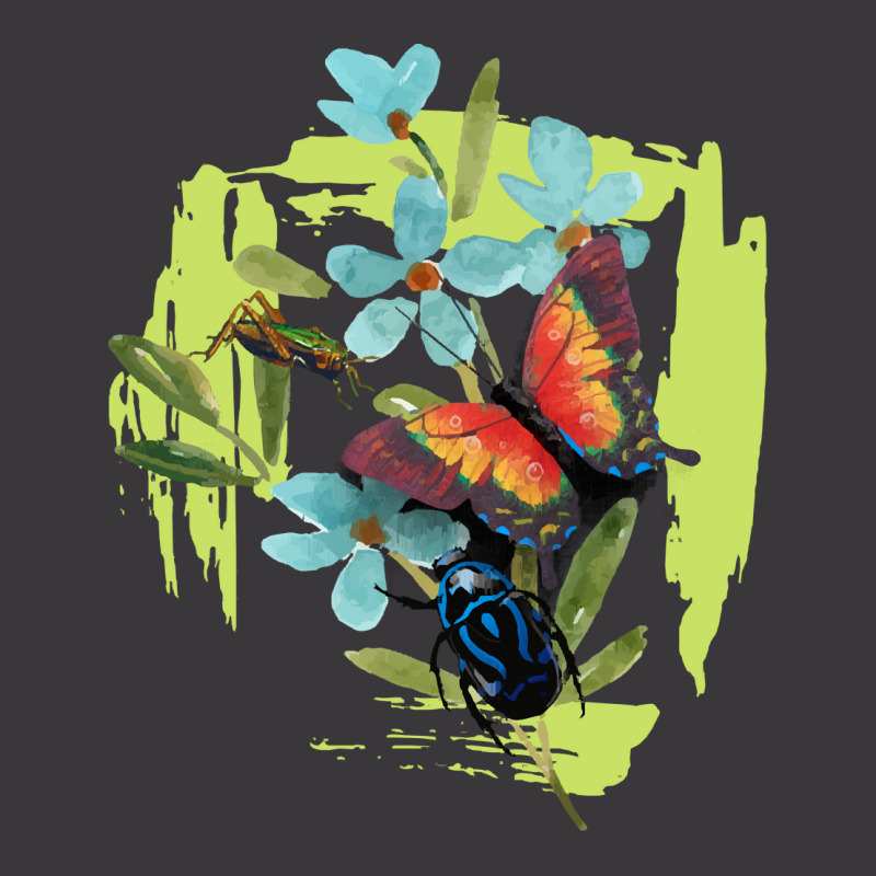 Native Pollinator Gardens Colorful Native Wildflowers With Beetle And  Ladies Curvy T-Shirt by huggingbrilliant | Artistshot