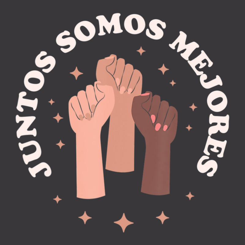 Juntos Somos Mejores Bilingual Spanish Teacher Melanin Ladies Curvy T-Shirt by cm-arts | Artistshot