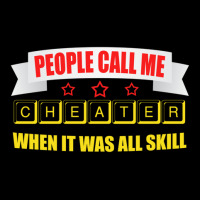 People Call Me Cheater When It Was All Skill 1 Men's 3/4 Sleeve Pajama Set | Artistshot