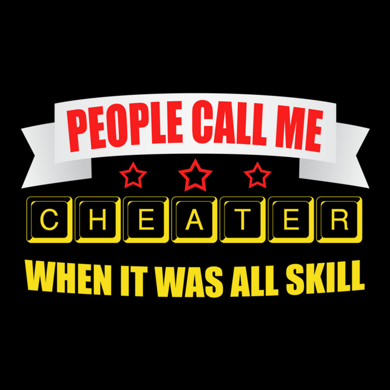 People Call Me Cheater When It Was All Skill 1 Men's 3/4 Sleeve Pajama Set by AngieFurr | Artistshot