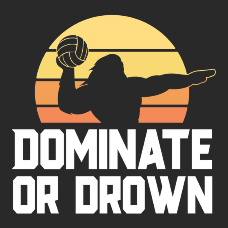 Dominate Or Drown Vintage Water Polo Shirts For Boys Men Printed hat by AudreyRussian | Artistshot