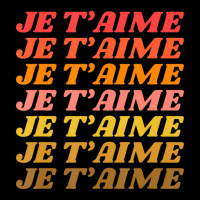 Je T'aime Retro I Love You French Language Typography Women's V-neck T-shirt | Artistshot