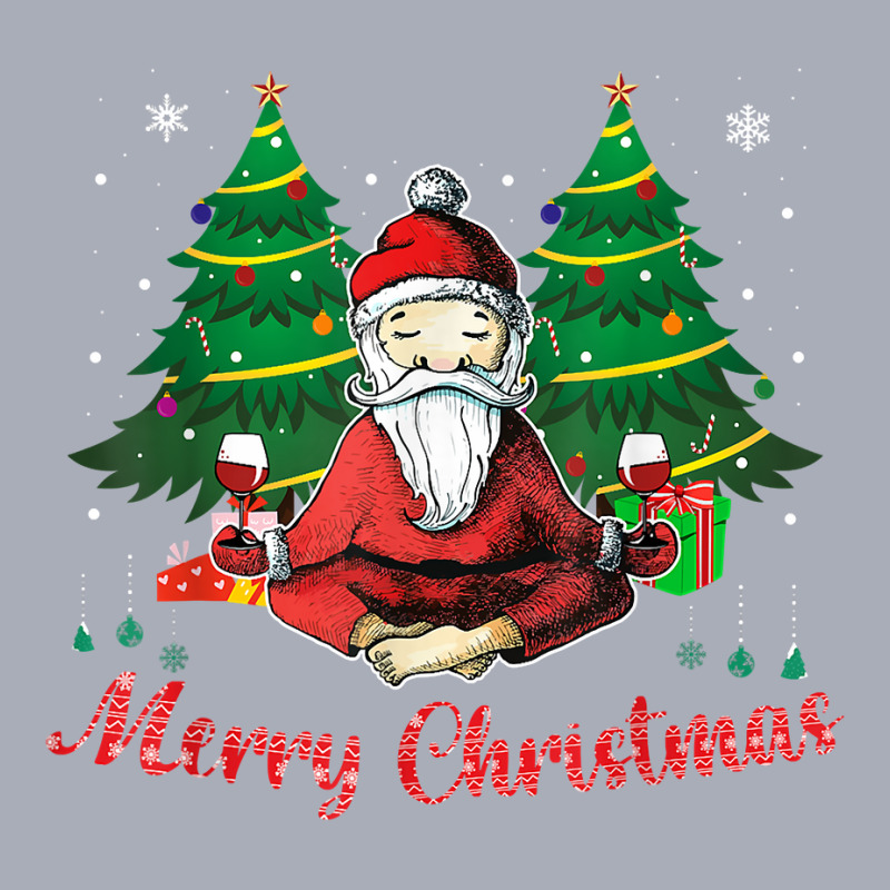 Merry Christmas Light Ugly Pajamas Santa Design Hat Xmas T Shirt Tank Dress by cm-arts | Artistshot