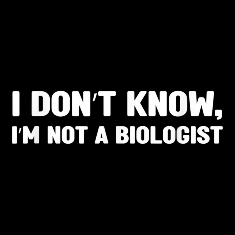 Im Not A Biologist Adjustable Cap by StaceyKerry | Artistshot