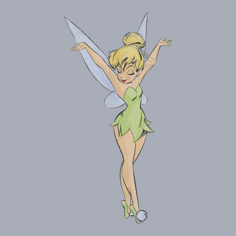 Peter Pan Tinker Bell Arms Up Profile Mirror Dance Tank Dress by althubich | Artistshot