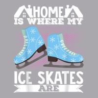 Figure Skater Home Is Where My Ice Skates Are Dancing T Shirt Youth 3/4 Sleeve | Artistshot