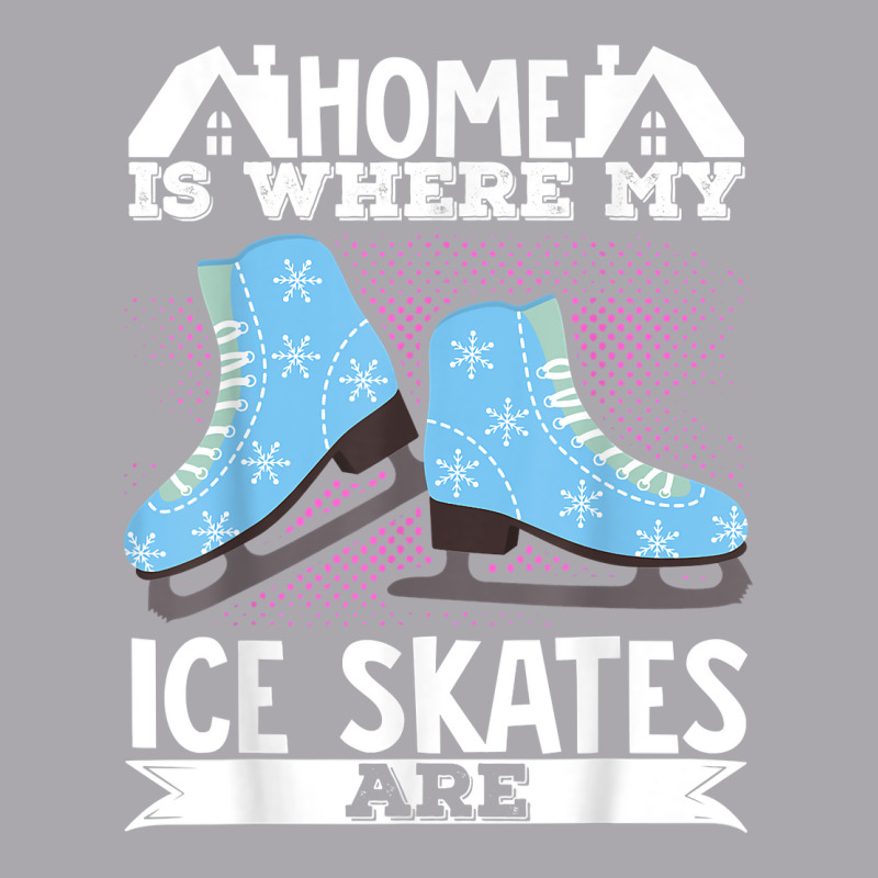 Figure Skater Home Is Where My Ice Skates Are Dancing T Shirt Youth 3/4 Sleeve by cm-arts | Artistshot