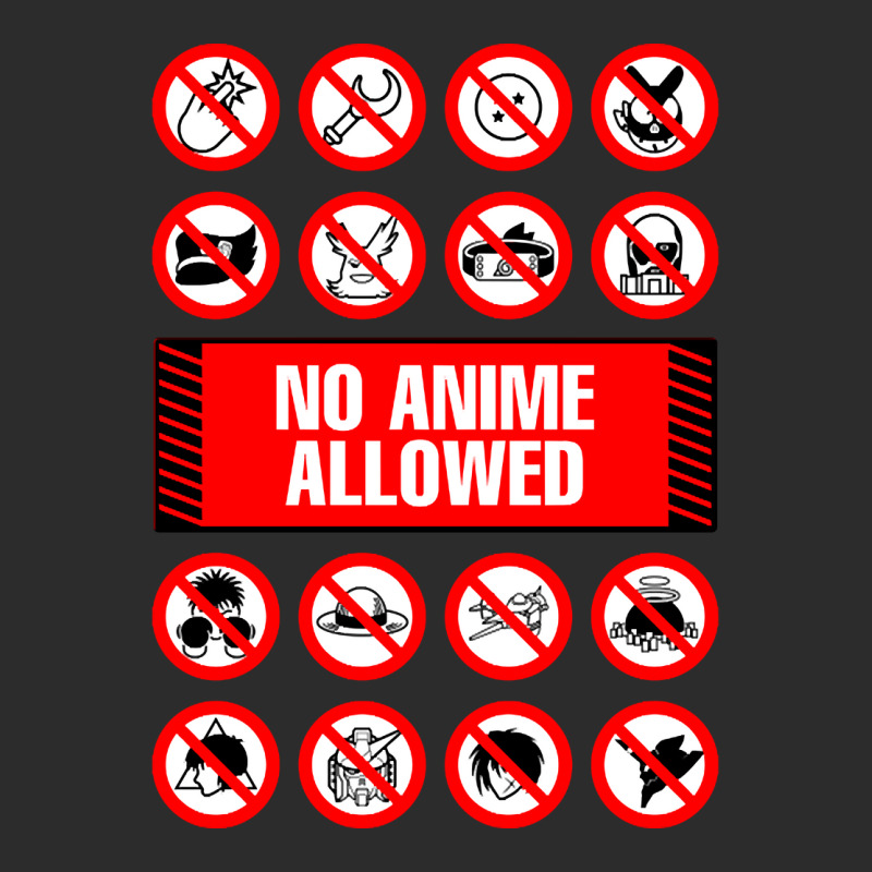 Anime Signs - Not Allowed Exclusive T-shirt | Artistshot