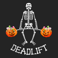 Skeleton Dead Lift Candy Buckets Gym Workout Halloween Tank Top 3/4 Sleeve Shirt | Artistshot