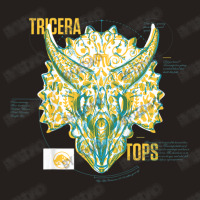 Fallen Kingdom Yellow Triceratops Facts Tank Top | Artistshot