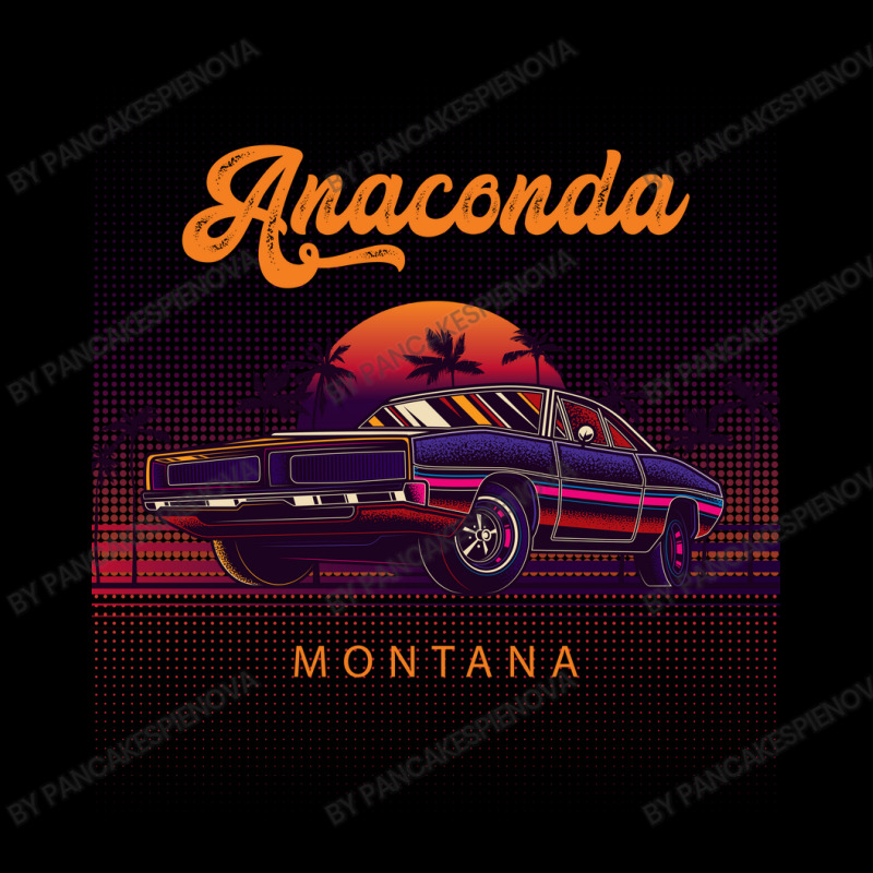 Anaconda Montana Retro Vintage 80s 90s Muscle Cars Retrowave Aesthetic Adjustable Cap by pancakespienova | Artistshot