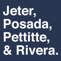 Jeter, Posada, Pettitte, Rivera - White Men Denim Jacket | Artistshot