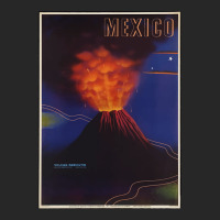 Vintage Mexico Travel Poster - Volcano Men's T-shirt Pajama Set | Artistshot