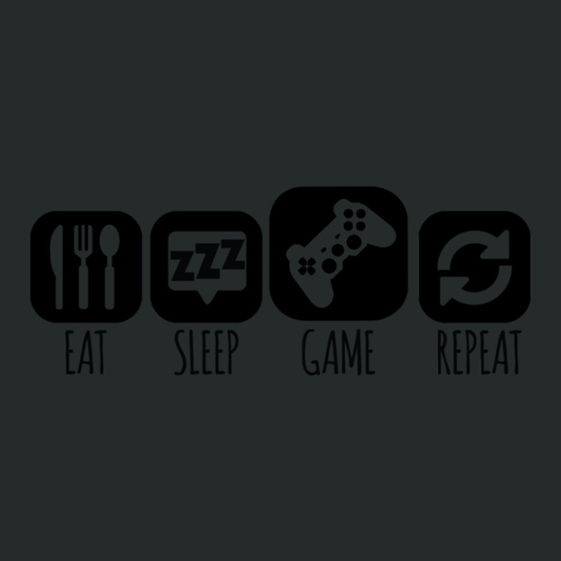 Eat Sleep Game Gamer Mantra Women's Triblend Scoop T-shirt by RobertTaylor | Artistshot