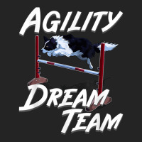 Cute Border Collie Agility Dream Team Dog Sport 3/4 Sleeve Shirt | Artistshot