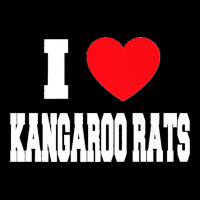 I Love Kangaroo Rats Premium Adjustable Cap | Artistshot