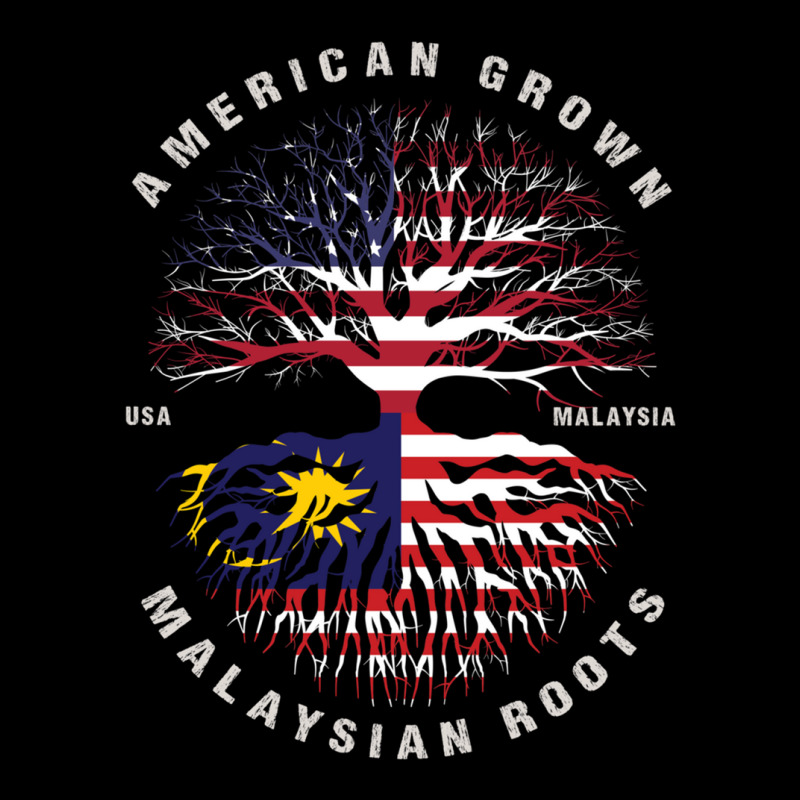 American Grown Malaysian Roots Malaysia Flag Pocket T-Shirt by CathyCurry | Artistshot