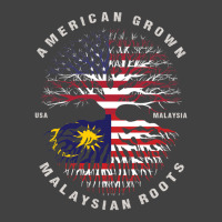 American Grown Malaysian Roots Malaysia Flag Vintage T-shirt | Artistshot