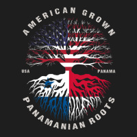 American Grown Panamanian Roots Panama Flag Classic T-shirt | Artistshot