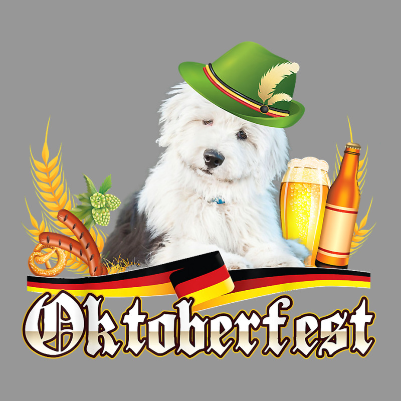 Old English Sheepdog Dog Beer Oktoberfest Prost Beer T Shirt Women's V-Neck T-Shirt by cm-arts | Artistshot