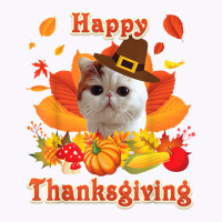 Happy Thanksgiving Exotic Shorthair Cat I'm Thankful For My T Shirt Tank Top | Artistshot