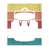 Backpack Camper T  Shirt Backpack Camper Vintage Retro Stripes T  Shir Sticker | Artistshot