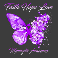 Butterfly Faith Hope Love Meningitis Awareness Tank Top Men's Polo Shirt | Artistshot