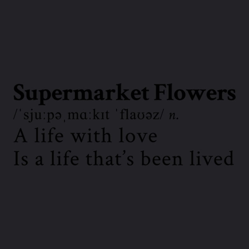 Supermarket Flowers Youth Tee by DonnieCarlson | Artistshot