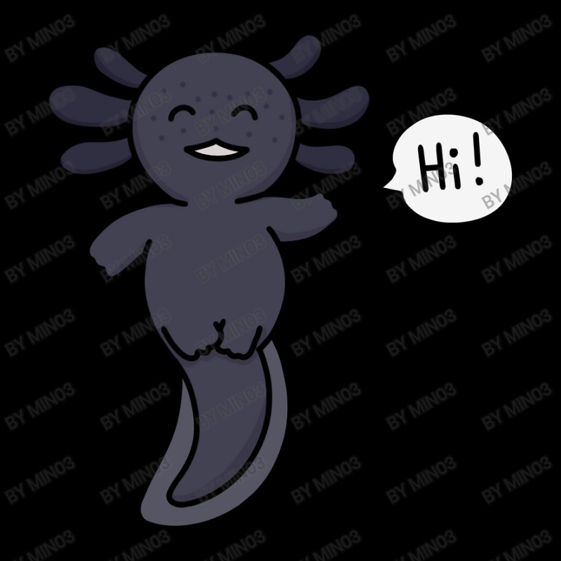 Melanoid Axolotl (black Axolotl) Saying Toddler Sweatshirt by Min03 | Artistshot