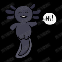 Melanoid Axolotl (black Axolotl) Saying Baby Tee | Artistshot