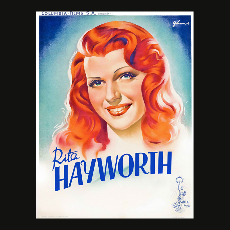 Vintage Rita Hayworth Film Poster Scorecard Crop Tee by Kenlapnek62 | Artistshot