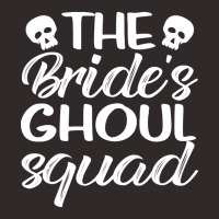 The Brides Ghoul Squad Spooky Halloween Bride Wedding Squad Racerback Tank | Artistshot