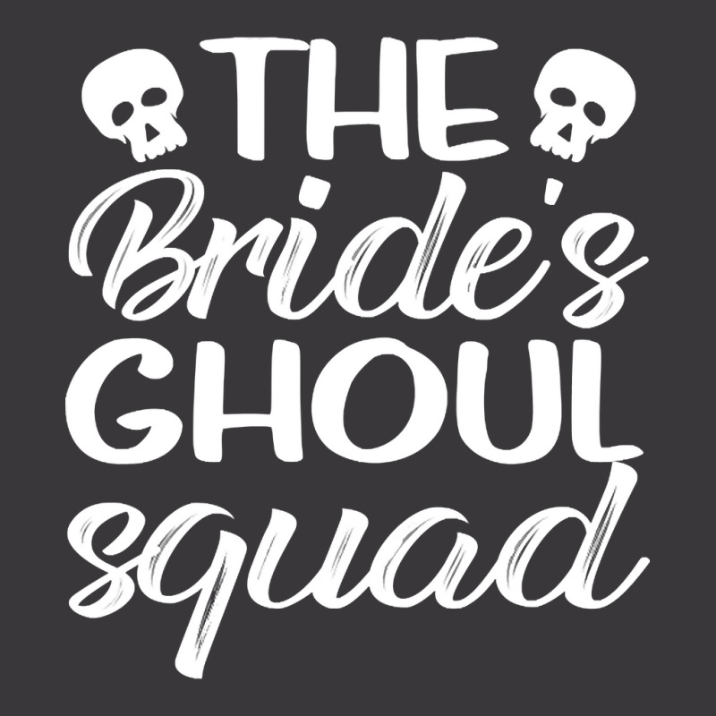 The Brides Ghoul Squad Spooky Halloween Bride Wedding Squad Ladies Curvy T-Shirt by yumgaugeteuda | Artistshot