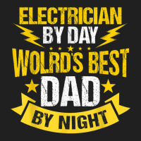 Electrician Dad Electronics Technician Electrical Repairman Ladies Polo Shirt | Artistshot