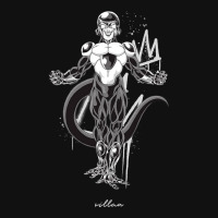 Animer Lover Gift Black Frieza Metal Print Square | Artistshot