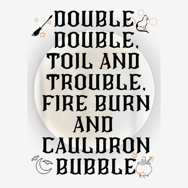 Double, Double Toil And Trouble Mystical Moon Poetic Play T Shirt Classic T-shirt | Artistshot