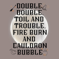 Double, Double Toil And Trouble Mystical Moon Poetic Play T Shirt Vintage T-shirt | Artistshot