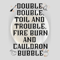 Double, Double Toil And Trouble Mystical Moon Poetic Play T Shirt Men's Polo Shirt | Artistshot