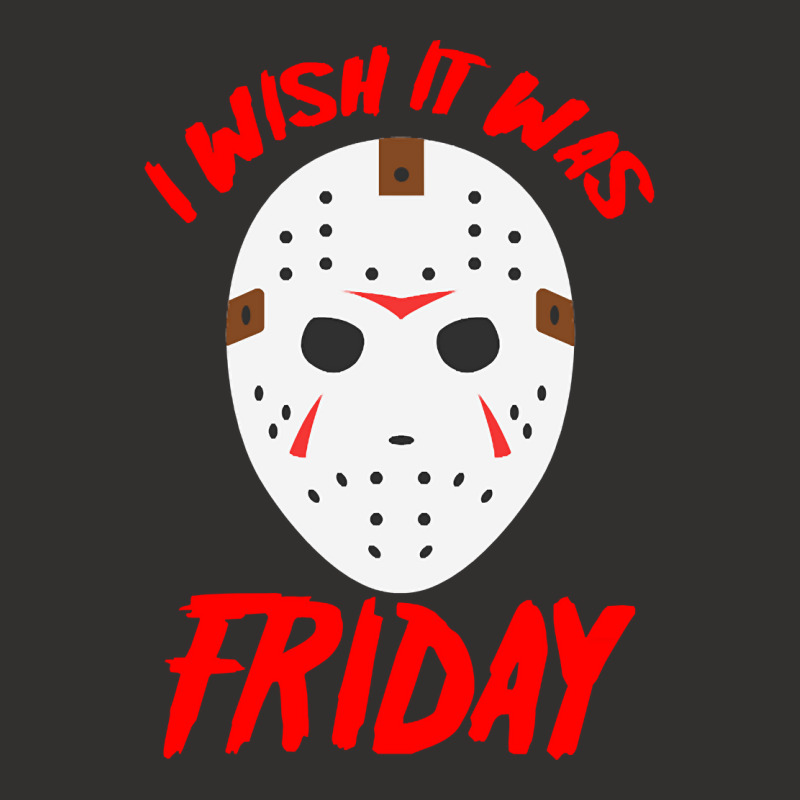 Halloween I Wish It Was Friday - Scary Hockey Mask Champion Hoodie by Belton Fitts | Artistshot