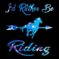 I'd Rather Be Riding Horse Rider Rancher Horseman Equestrian Legging | Artistshot