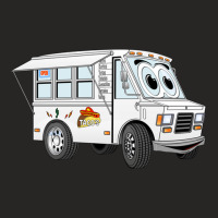 Taco Mini Van Cartoon Ladies Fitted T-shirt | Artistshot