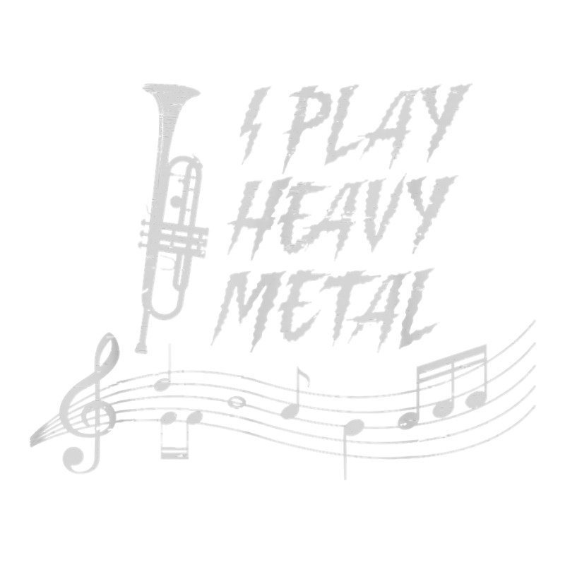 I Play Heavy Metal Musician Brass Musical Instrument Music T Shirt V-Neck Tee by cm-arts | Artistshot